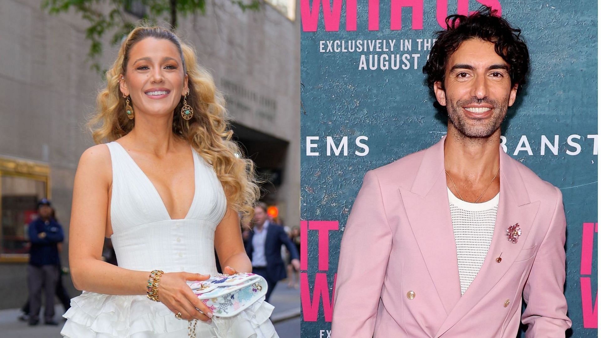 From L to R, Blake Lively and Justin Baldoni (Image via Getty)